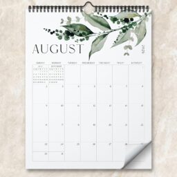 Aesthetic 2026-2027 Wall Calendar - Runs from June 2026 Until December 2027 - The Perfect Modern Greenery Calendar Planner for Easy Organizing
